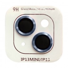 Защитное стекло Metal Classic на камеру (в упак.) для Apple iPhone 13 mini / 13 Синий - купить на Floy.com.ua