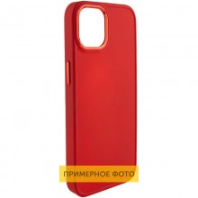 TPU чехол Bonbon Metal Style для Samsung Galaxy A12 Красный - купить на Floy.com.ua