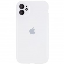 Чехол Silicone Case Full Camera Protective (AA) для Apple iPhone 12 (6.1") Белый - купить на Floy.com.ua