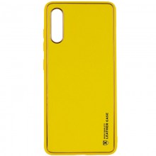 Кожаный чехол Xshield для Samsung Galaxy A50 (A505F) / A50s / A30s Желтый - купить на Floy.com.ua