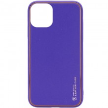 Кожаный чехол Xshield для Xiaomi Mi 11 Lite Фиолетовый - купить на Floy.com.ua