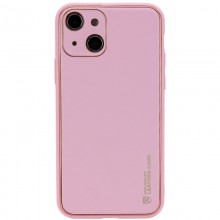 Кожаный чехол Xshield для Apple iPhone 14 (6.1") Розовый - купить на Floy.com.ua