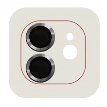 Защитное стекло Metal Classic на камеру (в упак.) для Apple iPhone 12 / 12 mini / 11 Черный - купить на Floy.com.ua