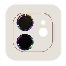 Защитное стекло Metal Classic на камеру (в упак.) для Apple iPhone 12 / 12 mini / 11 Сиреневый - купить на Floy.com.ua
