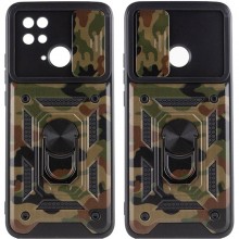 Ударопрочный чехол Camshield Serge Ring Camo для Xiaomi Poco C40 Коричневый - купить на Floy.com.ua