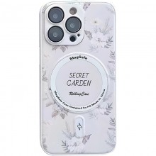 TPU+PC чехол Secret Garden with MagSafe для Apple iPhone 11 Pro Max (6.5") White - купить на Floy.com.ua