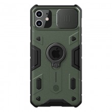 TPU+PC чехол Nillkin CamShield Armor (шторка на камеру) для Apple iPhone 11 (6.1") Зеленый - купить на Floy.com.ua