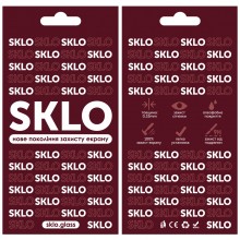 Защитное стекло SKLO 3D (full glue) для TECNO Spark 9 Pro / Spark Go 2023 / Spark 10