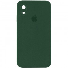 Уценка Чехол Silicone Case Square Full Camera Protective (AA) для Apple iPhone XR (6.1") Зеленый - купить на Floy.com.ua