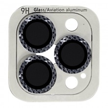Защитное стекло Metal Shine на камеру (в упак.) для Apple iPhone 12 Pro Max Серый - купить на Floy.com.ua