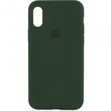 Уценка Чехол Silicone Case Full Protective (AA) для Apple iPhone XR (6.1") Зеленый - купить на Floy.com.ua