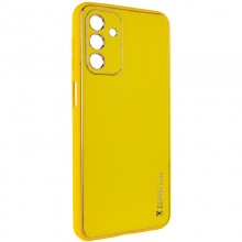 Кожаный чехол Xshield для Samsung Galaxy A14 4G/5G Желтый - купить на Floy.com.ua