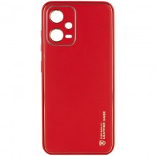 Кожаный чехол Xshield для Xiaomi Poco X5 5G / Redmi Note 12 5G Красный - купить на Floy.com.ua