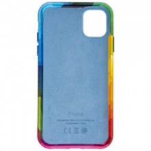Кожаный чехол Colour Splash with MagSafe для Apple iPhone 14 (6.1")