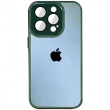Чехол TPU+Glass Sapphire Midnight для Apple iPhone 14 Pro (6.1") Зеленый - купить на Floy.com.ua
