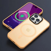TPU+PC чехол Metal Buttons with MagSafe Colorful для Apple iPhone 14 Pro Max (6.7")