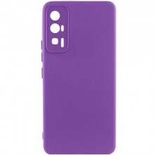 Чехол Silicone Cover Lakshmi Full Camera (A) для Xiaomi Poco F5 Pro Фиолетовый - купить на Floy.com.ua