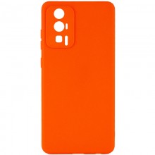 Силиконовый чехол Candy Full Camera для Xiaomi Poco F5 Pro Оранжевый - купить на Floy.com.ua