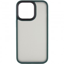 TPU+PC чехол Metal Buttons для Apple iPhone 15 (6.1") Зеленый - купить на Floy.com.ua