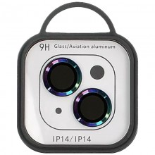 Защитное стекло Metal Classic на камеру (в упак.) для Apple iPhone 15 (6.1") / 15 Plus (6.7")