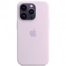 Чехол Silicone Case Full Protective (AA) для Apple iPhone 15 Plus (6.7") Сиреневый - купить на Floy.com.ua