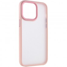 TPU+PC чехол Metal Buttons для Apple iPhone 15 Pro (6.1") Розовый - купить на Floy.com.ua