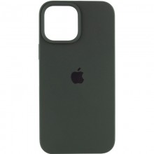 Чехол Silicone Case Full Protective (AA) для Apple iPhone 15 Pro (6.1") Зеленый - купить на Floy.com.ua