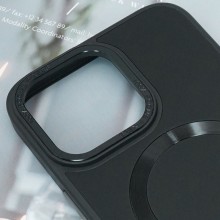 Кожаный чехол Bonbon Leather Metal Style with MagSafe для Apple iPhone 13 (6.1")