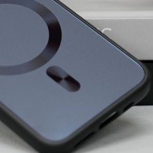 Чехол TPU+Glass Sapphire Midnight with MagSafe для Apple iPhone 11 (6.1") Сиреневый - купить на Floy.com.ua