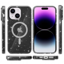 Чехол TPU Galaxy Sparkle (MagFit) для Apple iPhone 15 Plus (6.7")