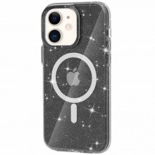 Чехол TPU Galaxy Sparkle (MagFit) для Apple iPhone 11 (6.1") Black - купить на Floy.com.ua