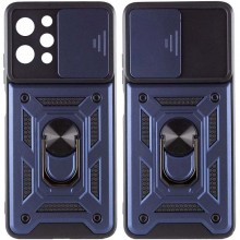 Ударопрочный чехол Camshield Serge Ring для Xiaomi Redmi 12 / Poco M6 Pro 5G Синий - купить на Floy.com.ua