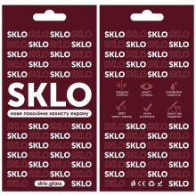 Защитное стекло SKLO 3D (full glue) для Oppo A78 4G