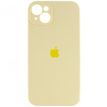 Чехол Silicone Case Full Camera Protective (AA) для Apple iPhone 15 Plus (6.7") Желтый - купить на Floy.com.ua