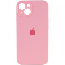 Чехол Silicone Case Full Camera Protective (AA) для Apple iPhone 15 Plus (6.7") Розовый - купить на Floy.com.ua
