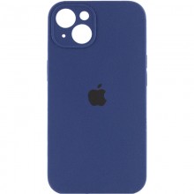 Чехол Silicone Case Full Camera Protective (AA) для Apple iPhone 15 Plus (6.7") Синий - купить на Floy.com.ua
