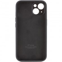 Чехол Silicone Case Full Camera Protective (AA) для Apple iPhone 15 Plus (6.7") Черный - купить на Floy.com.ua