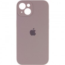 Чехол Silicone Case Full Camera Protective (AA) для Apple iPhone 15 (6.1") Серый - купить на Floy.com.ua
