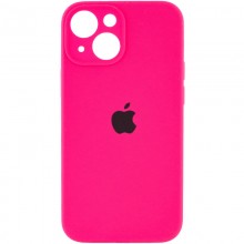 Чехол Silicone Case Full Camera Protective (AA) для Apple iPhone 15 (6.1") Розовый - купить на Floy.com.ua