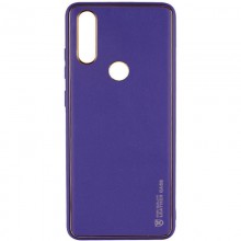 Кожаный чехол Xshield для Xiaomi Redmi Note 7 / Note 7 Pro / Note 7s Фиолетовый - купить на Floy.com.ua