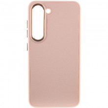 Уценка Кожаный чехол Bonbon Leather Metal Style для Samsung Galaxy S23 Розовый - купить на Floy.com.ua