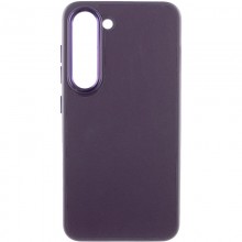 Уценка Кожаный чехол Bonbon Leather Metal Style для Samsung Galaxy S23 Фиолетовый - купить на Floy.com.ua