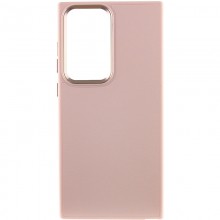 Уценка Кожаный чехол Bonbon Leather Metal Style для Samsung Galaxy S23 Ultra Розовый - купить на Floy.com.ua
