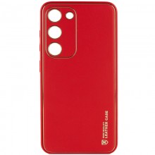 Кожаный чехол Xshield для Samsung Galaxy S23 FE Красный - купить на Floy.com.ua
