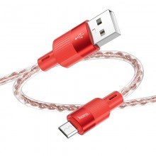 Дата кабель Hoco X99 Crystal Junction USB to MicroUSB (1.2m)