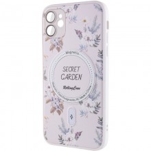 TPU+PC чехол Secret Garden with MagSafe для Apple iPhone 12 (6.1")