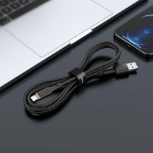 Дата кабель Acefast MFI C2-02 USB-A to Lightning zinc alloy silicone (1.2m)