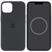 Чехол Silicone case (AAA) full with Magsafe and Animation для Apple iPhone 15 Pro Max (6.7") Черный - купить на Floy.com.ua