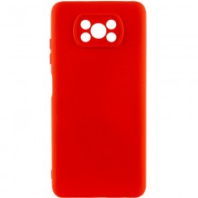Чехол Silicone Cover Lakshmi Full Camera (AAA) для Xiaomi Poco X3 NFC / Poco X3 Pro Красный - купить на Floy.com.ua