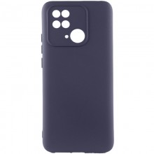 Чехол Silicone Cover Lakshmi Full Camera (AAA) для Xiaomi Redmi 10C Серый - купить на Floy.com.ua